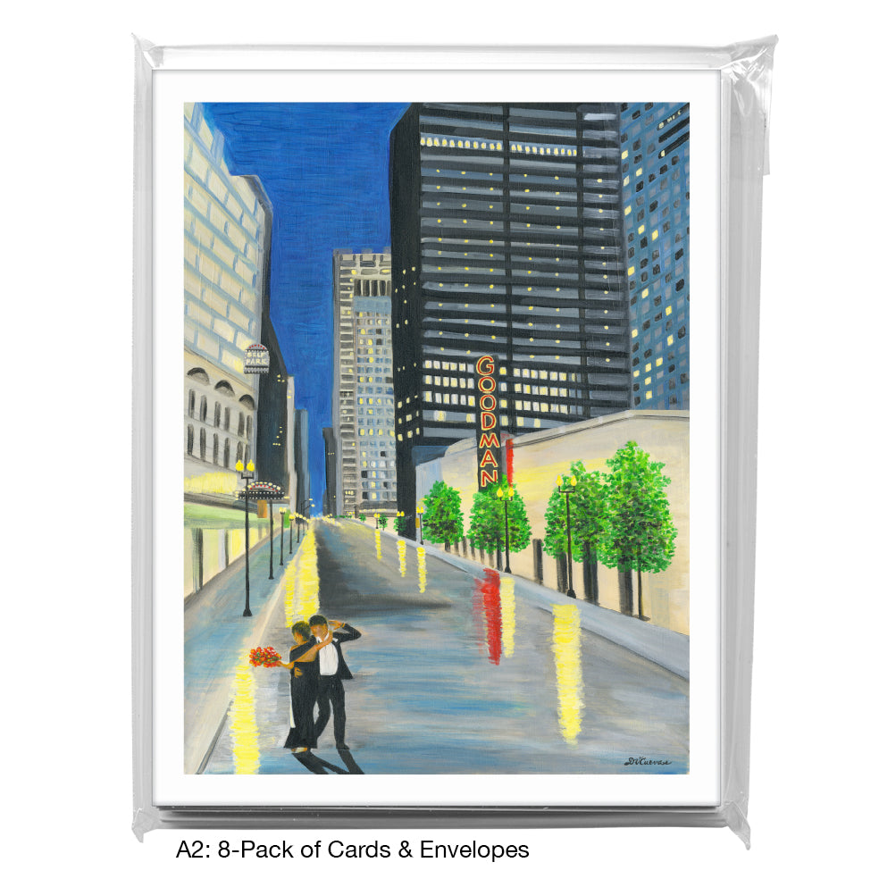 Goodman Theater, Chicago, Greeting Card (7837C)