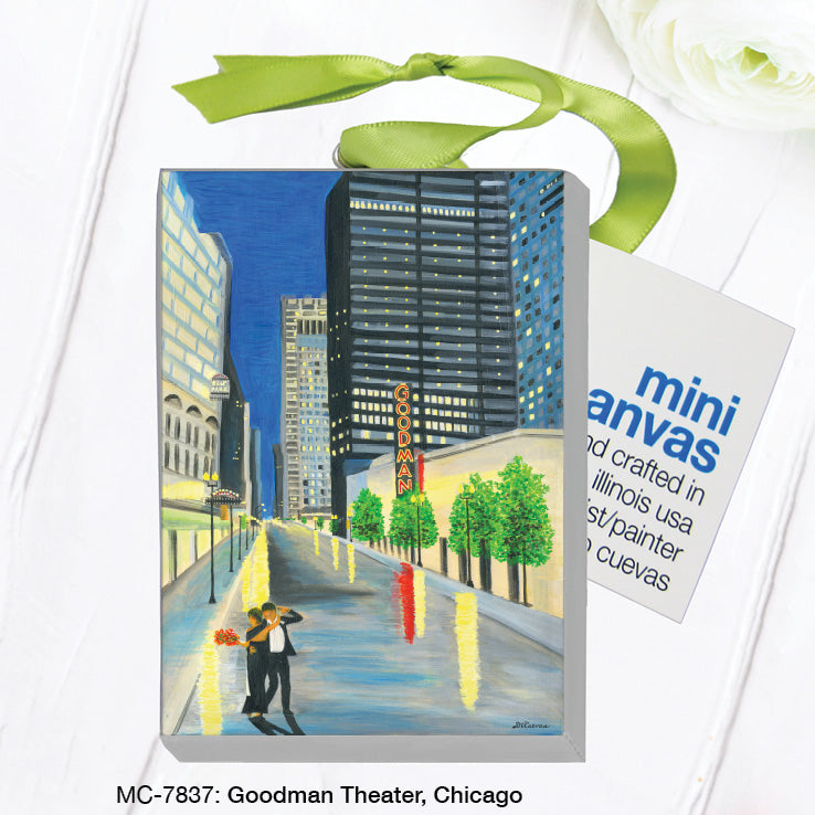 Goodman Theater, Chicago, Mini Canvas (MC-7837C) - Arte House