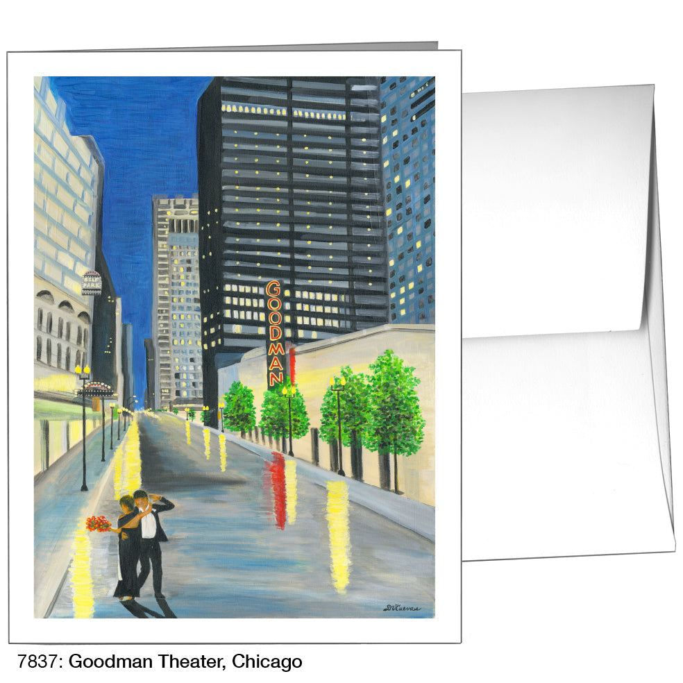Goodman Theater, Chicago, Greeting Card (7837C)