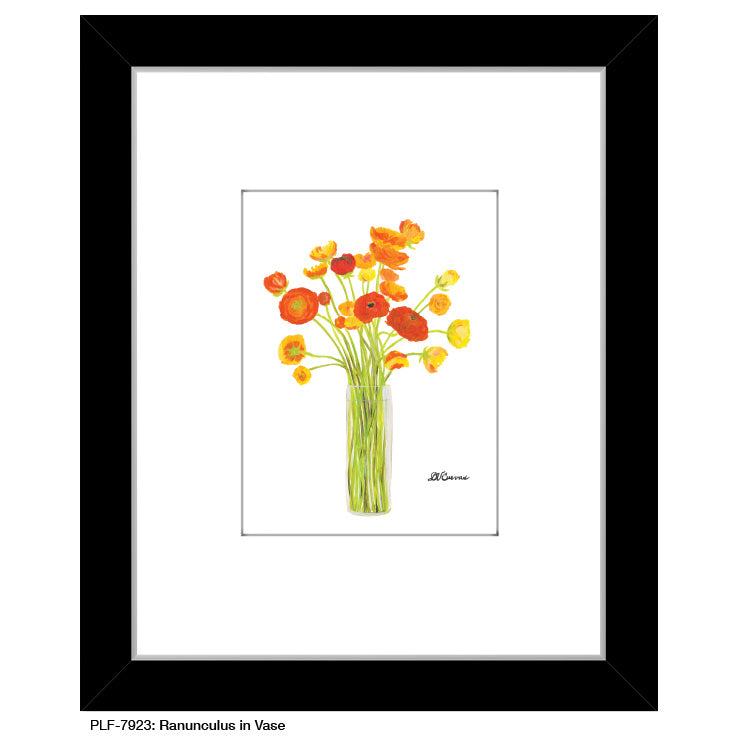 Ranunculus in Vase, Print (#7923A) - Arte House