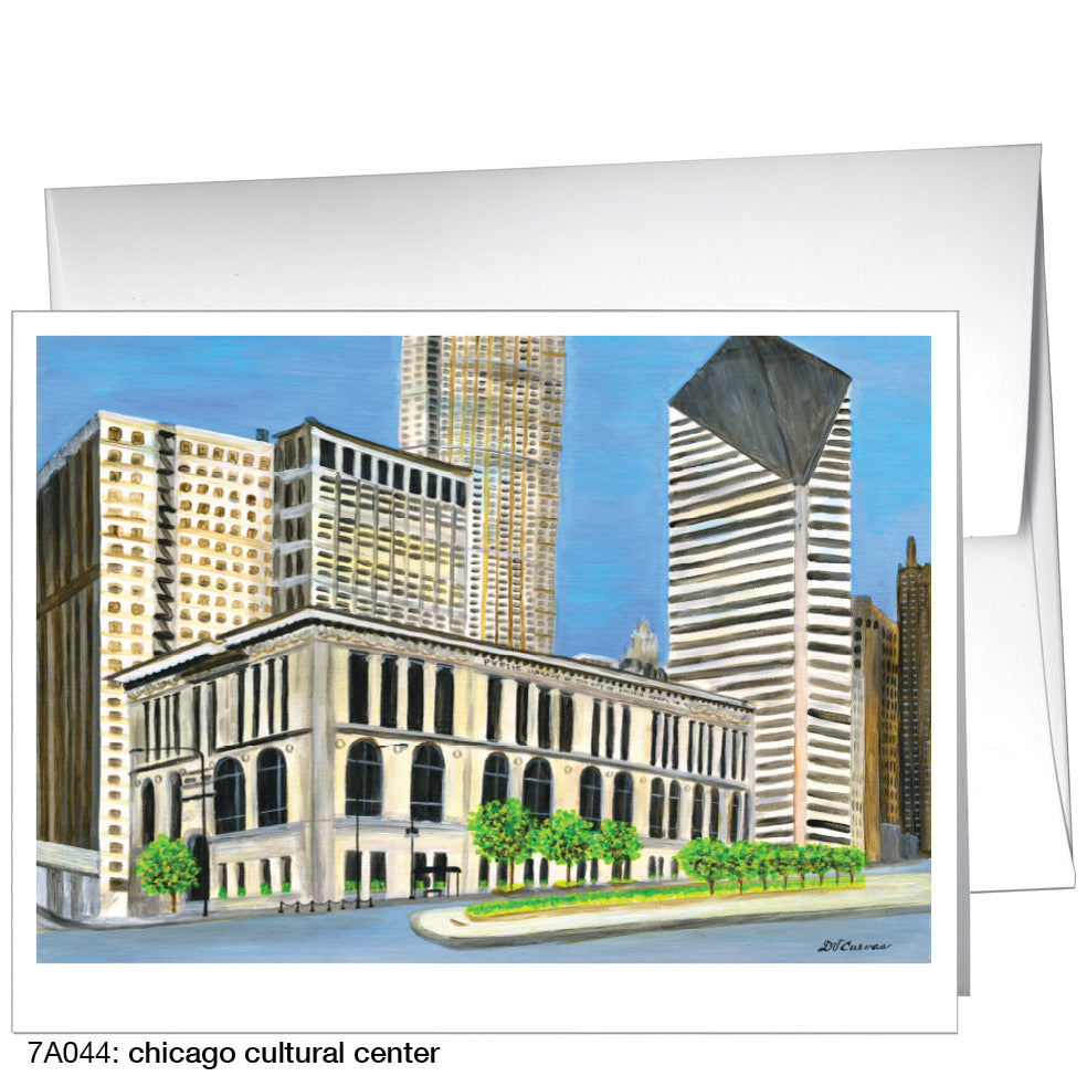 Chicago Cultural Center, Greeting Card (8255B)