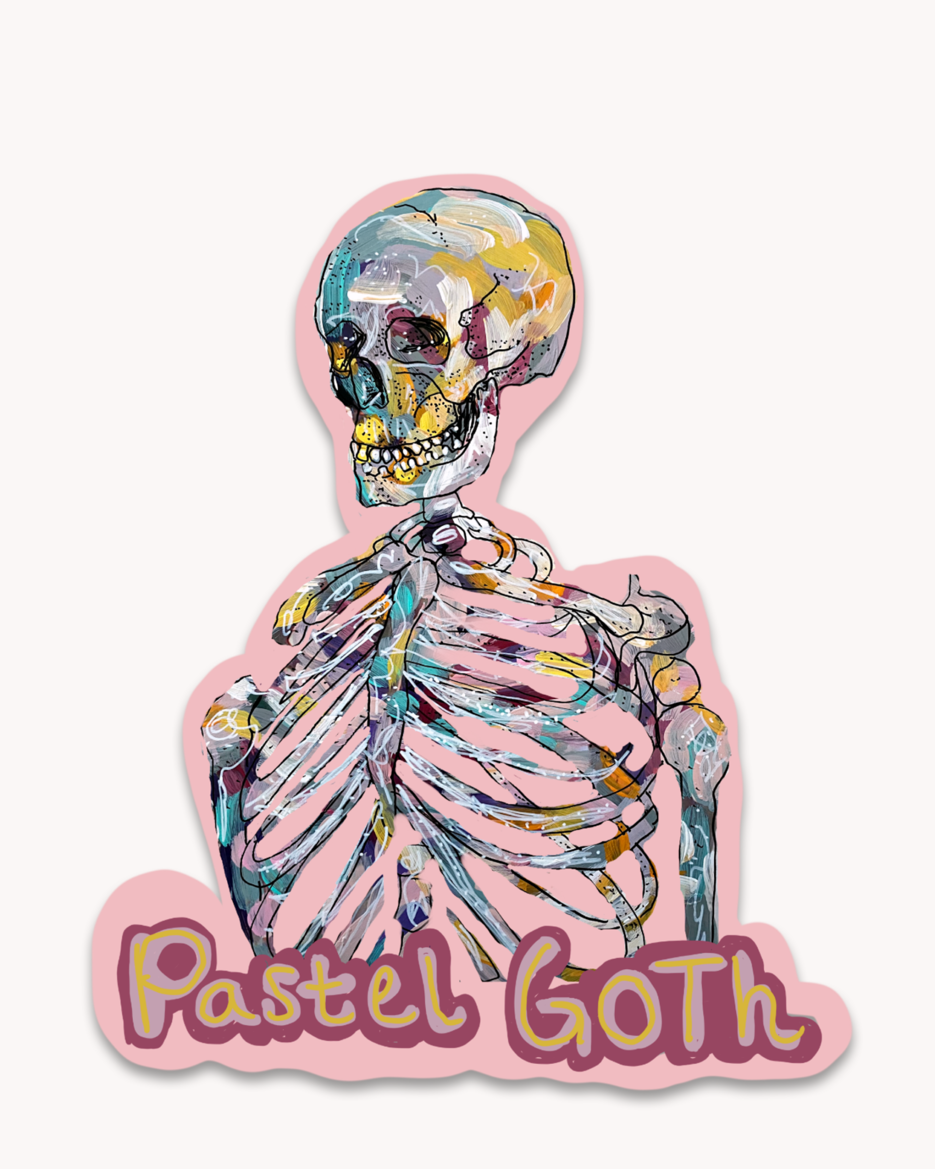 Pastel Goth Sticker - Arte House