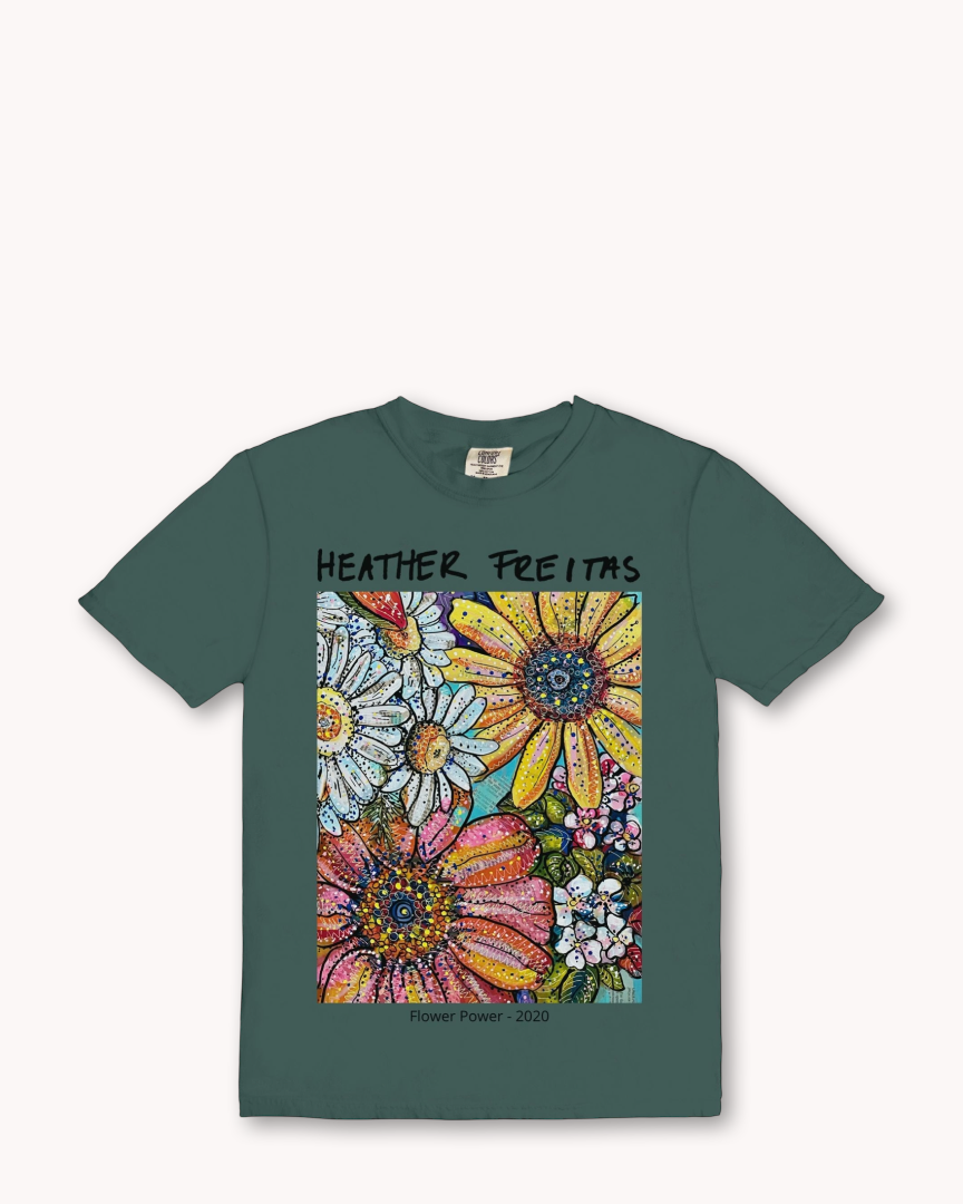 Flower Power Tee - Arte House