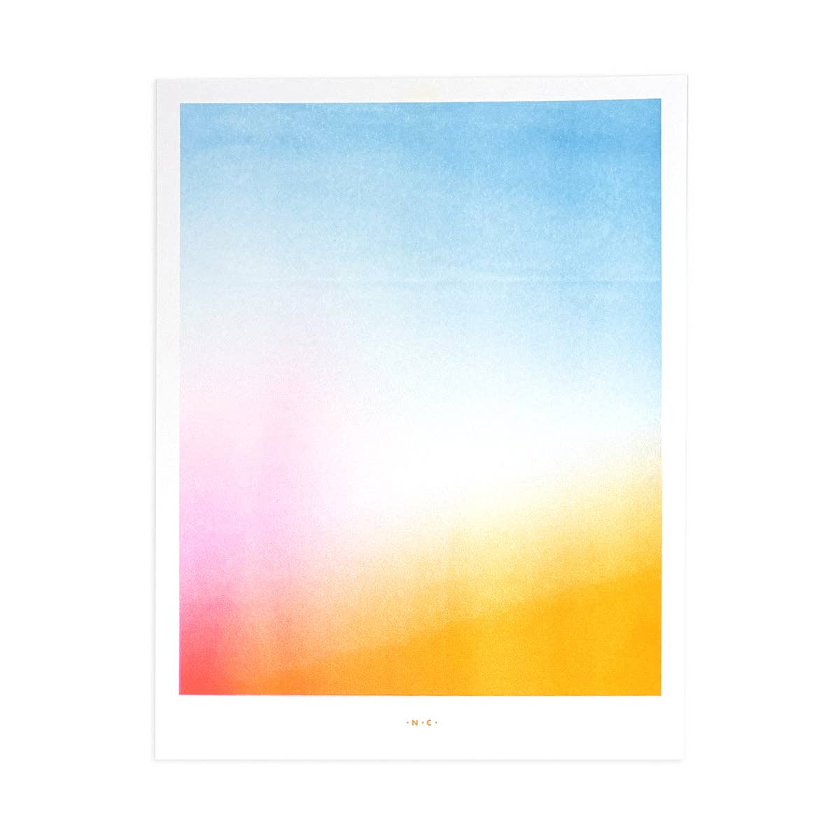 Aura 7 - July - Risograph Art Print