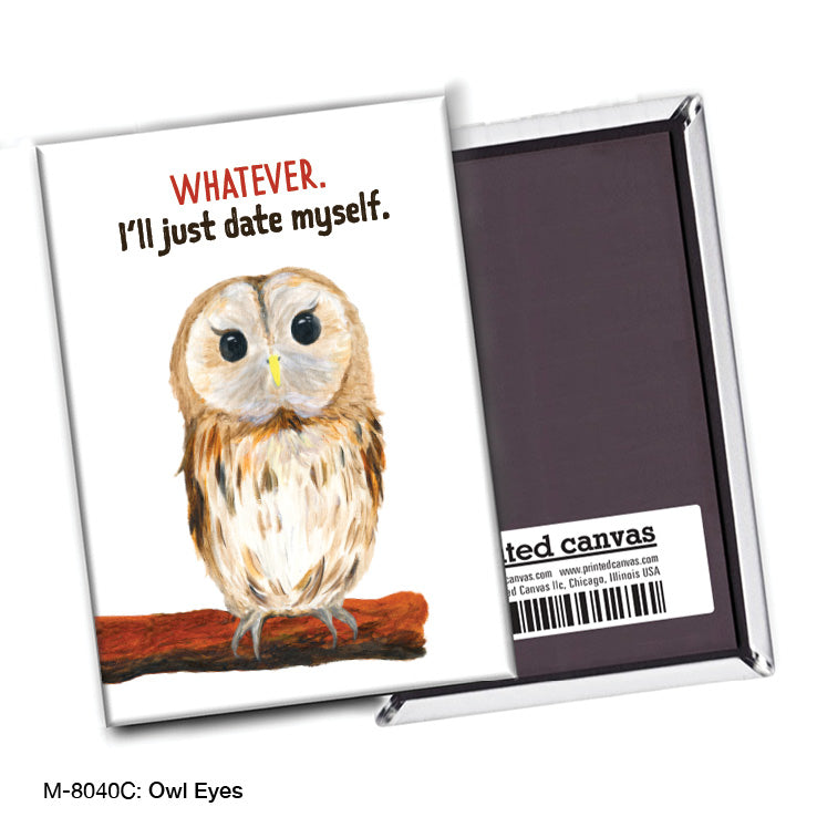 Owl Eyes, Magnet (M-8040C) - Arte House