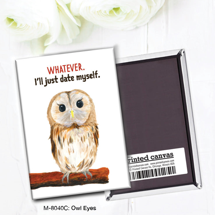 Owl Eyes, Magnet (M-8040C) - Arte House