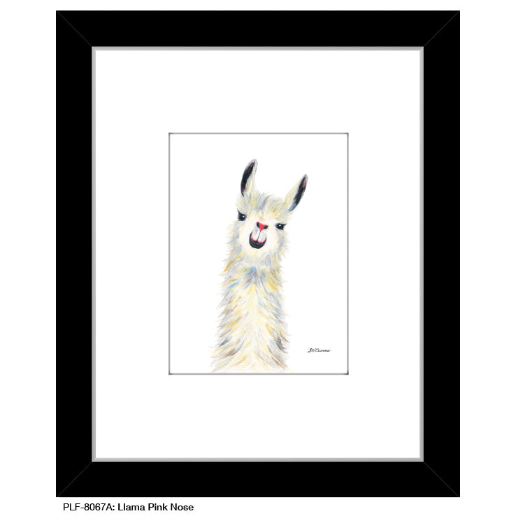 Llama Pink Nose, Print (#8067A) - Arte House