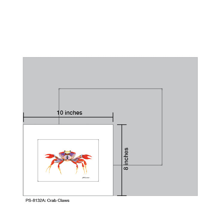 Crab Claws, Print (#8132A) - Arte House
