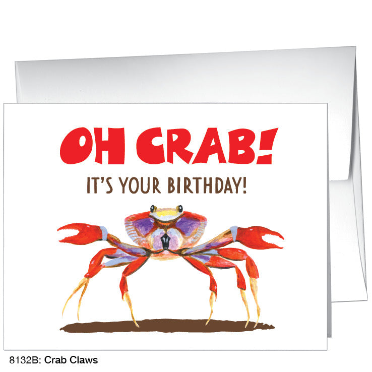 Crab Claws, Greeting Card (8132B) - Arte House