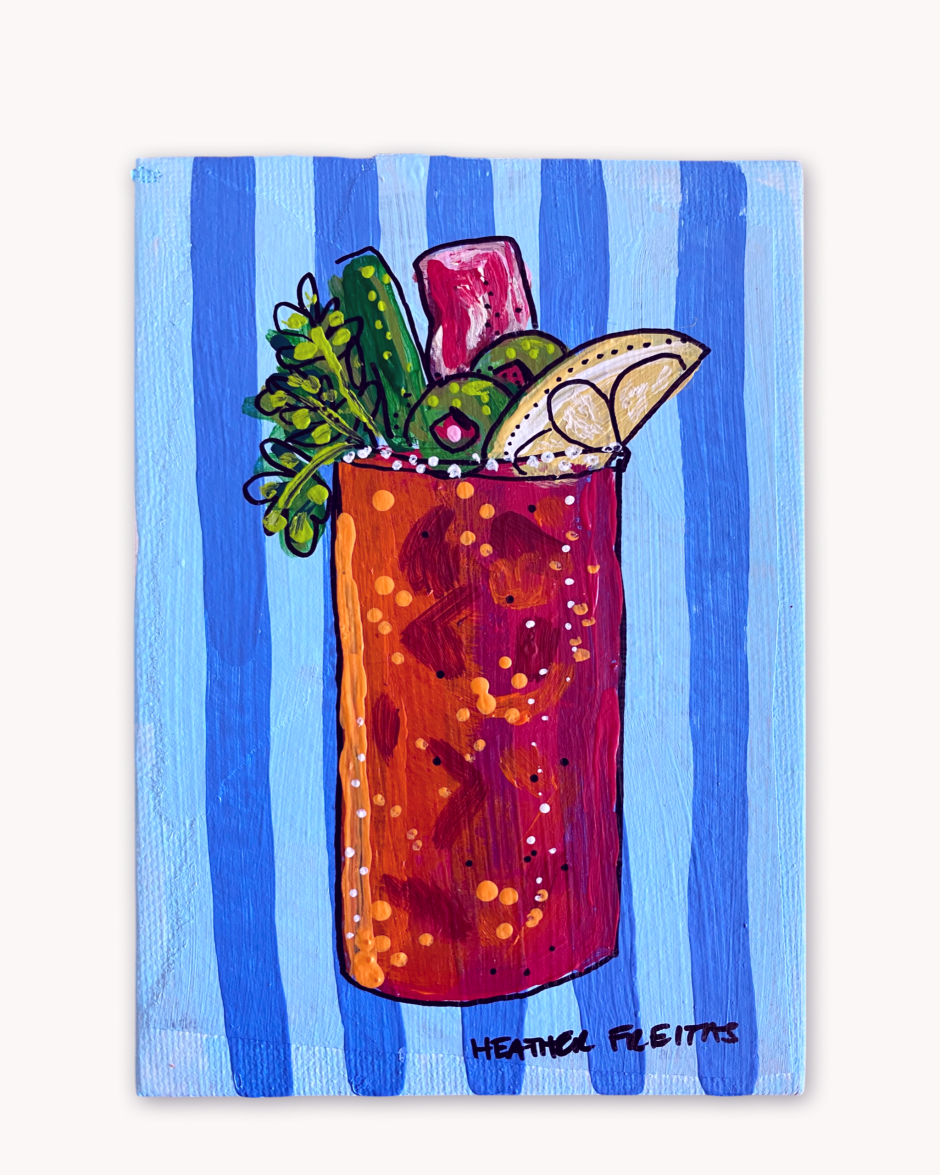 Bloody Mary ( Original Painting ) - Arte House