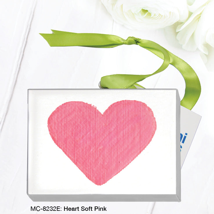 Heart Soft Pink, Mini Canvas (MC-8232E) - Arte House