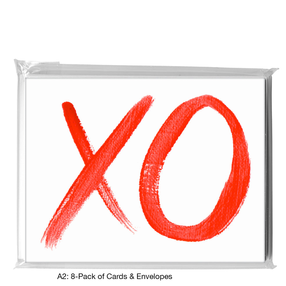 Heart XO, Greeting Card (8234A) - Arte House