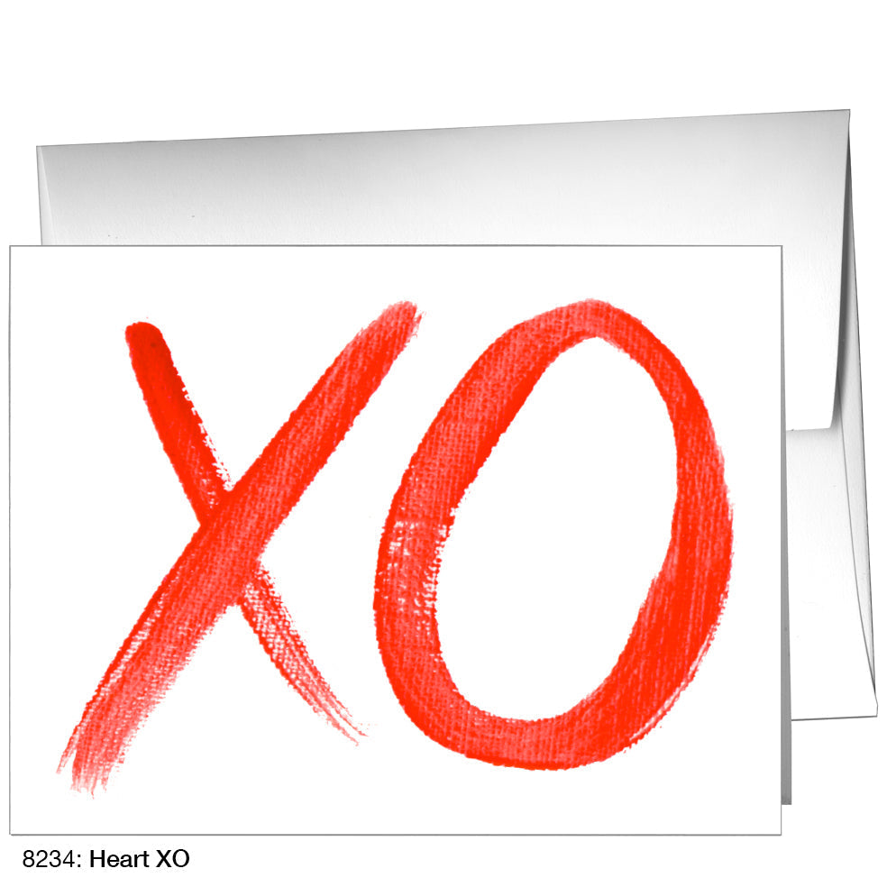 Heart XO, Greeting Card (8234A) - Arte House