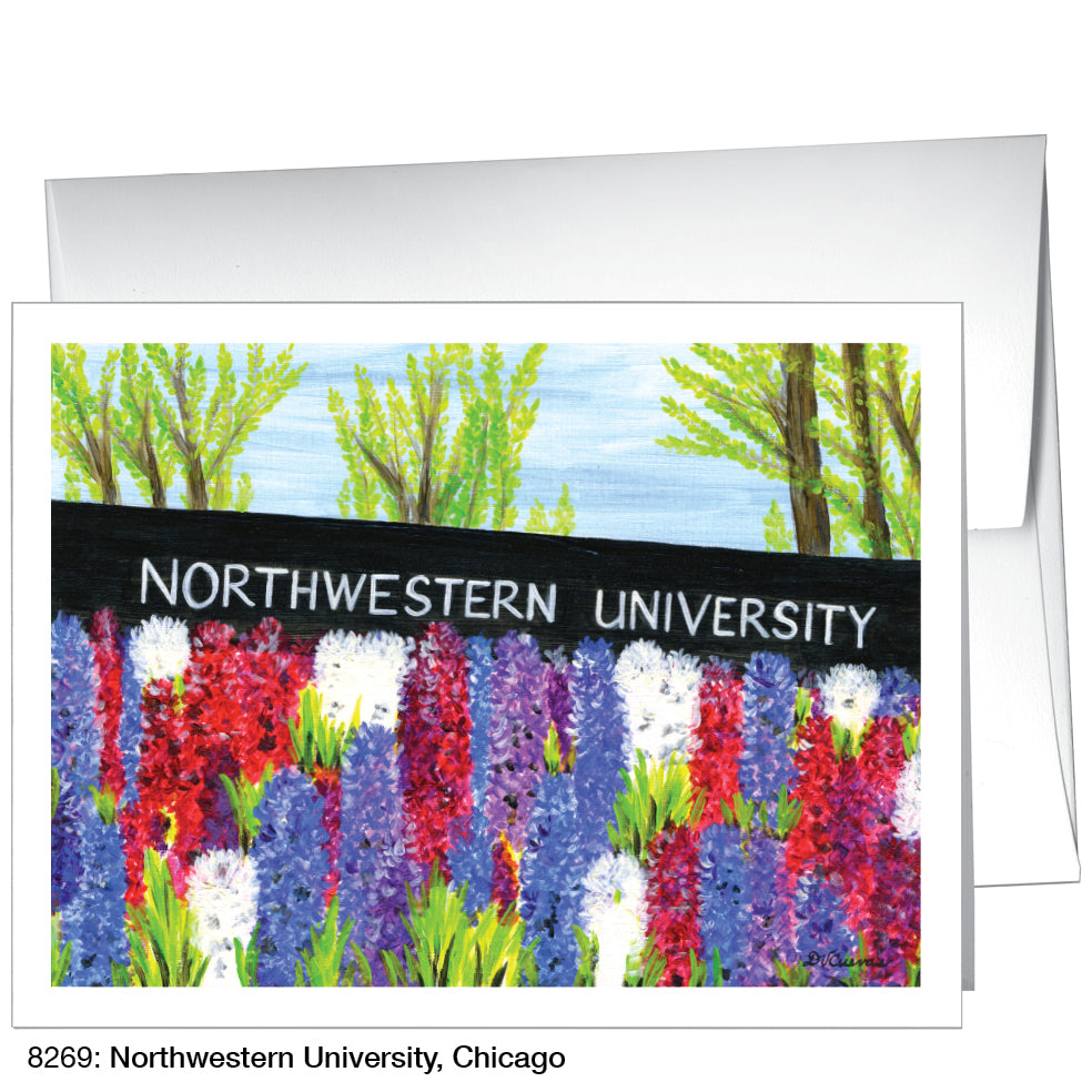 Northwestern University, Chicago, Greeting Card (8269A) - Arte House