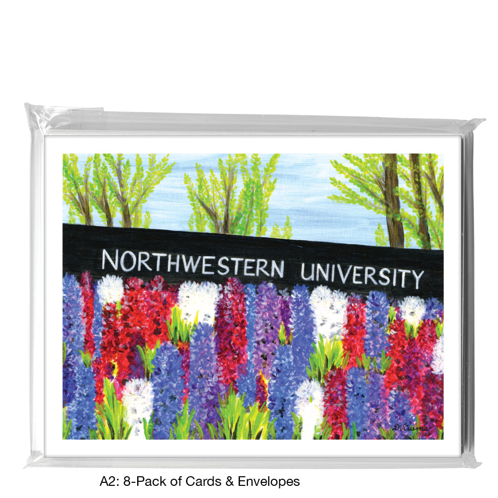 Northwestern University, Chicago, Greeting Card (8269A) - Arte House