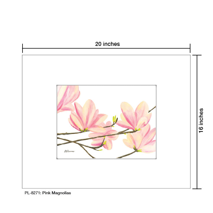 Pink Magnolias, Print (#8271B) - Arte House