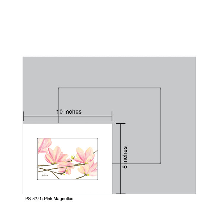 Pink Magnolias, Print (#8271B) - Arte House