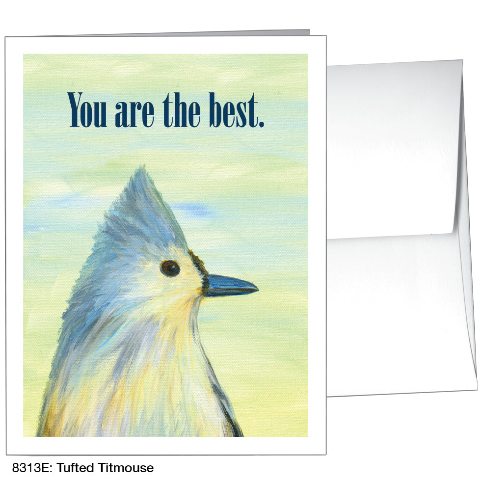 Tufted Titmouse, Greeting Card (8313E) - Arte House