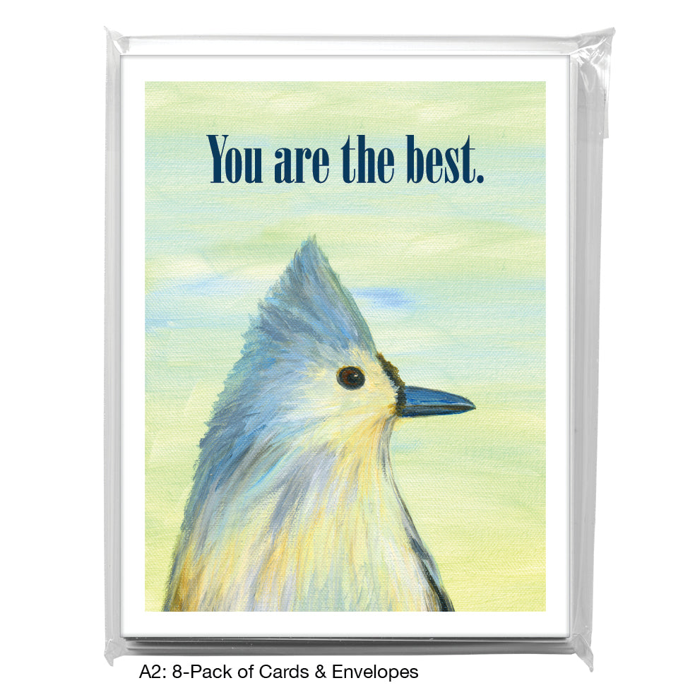 Tufted Titmouse, Greeting Card (8313E) - Arte House