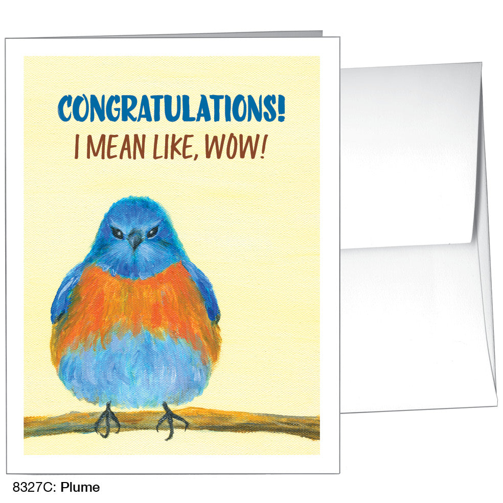 Plume, Greeting Card (8327C) - Arte House