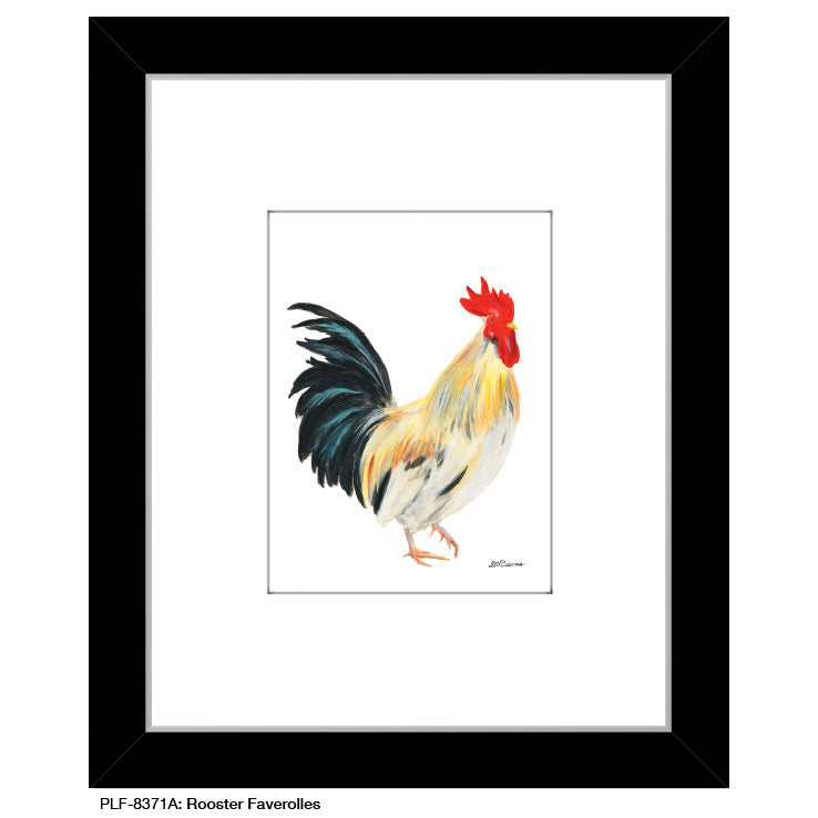 Rooster Faverolles, Print (#8371A) - Arte House