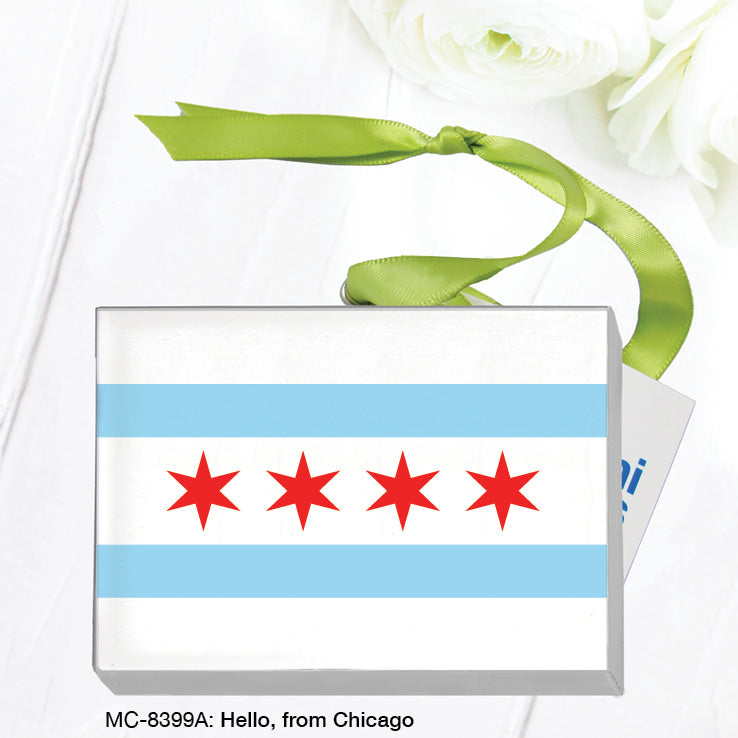 Hello, from Chicago, Mini Canvas (MC-8399A) - Arte House