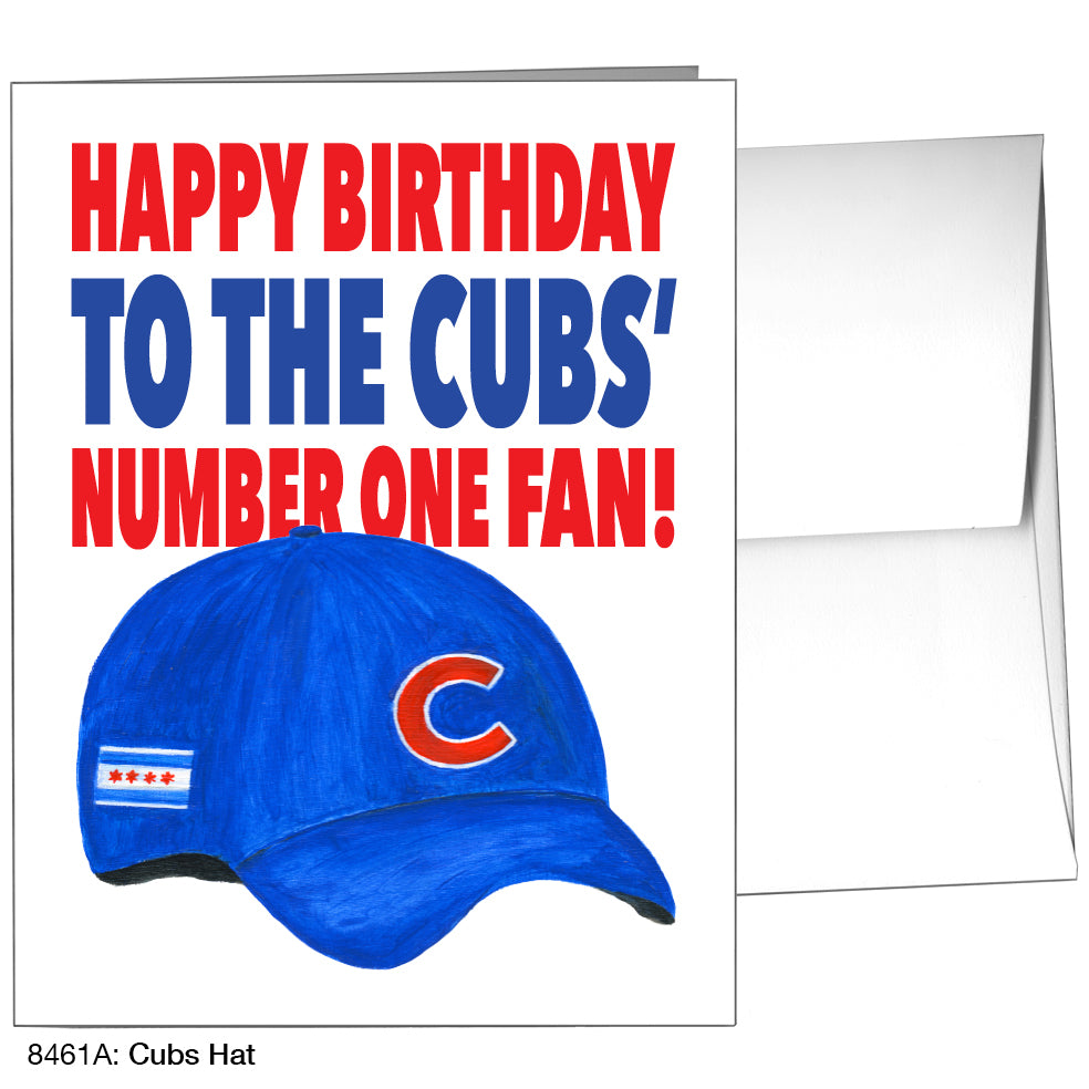 Cubs Hat, Greeting Card (8461A) - Arte House