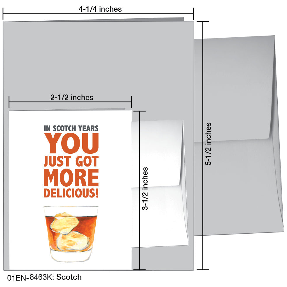 Scotch, Greeting Card (8463K) - Arte House