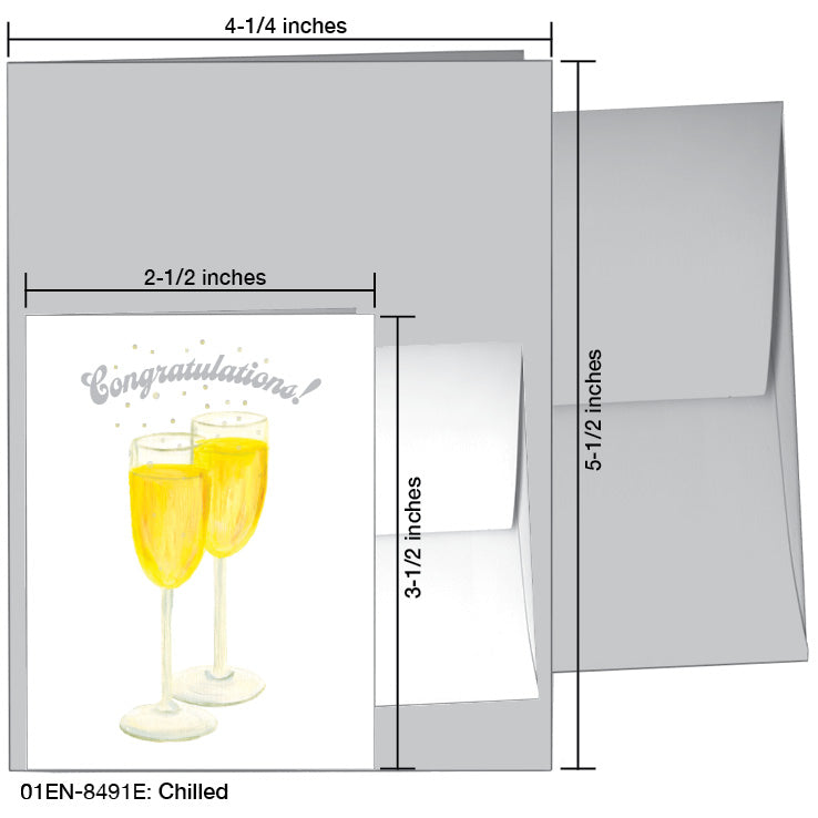 Chilled, Greeting Card (8491E) - Arte House
