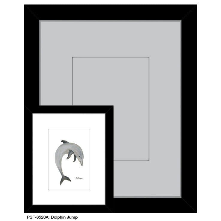 Dolphin Jump, Print (#8520A) - Arte House