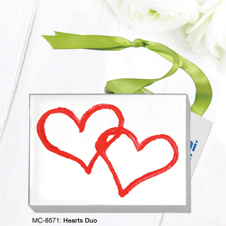 Hearts Duo, Mini Canvas (MC-8571A) - Arte House