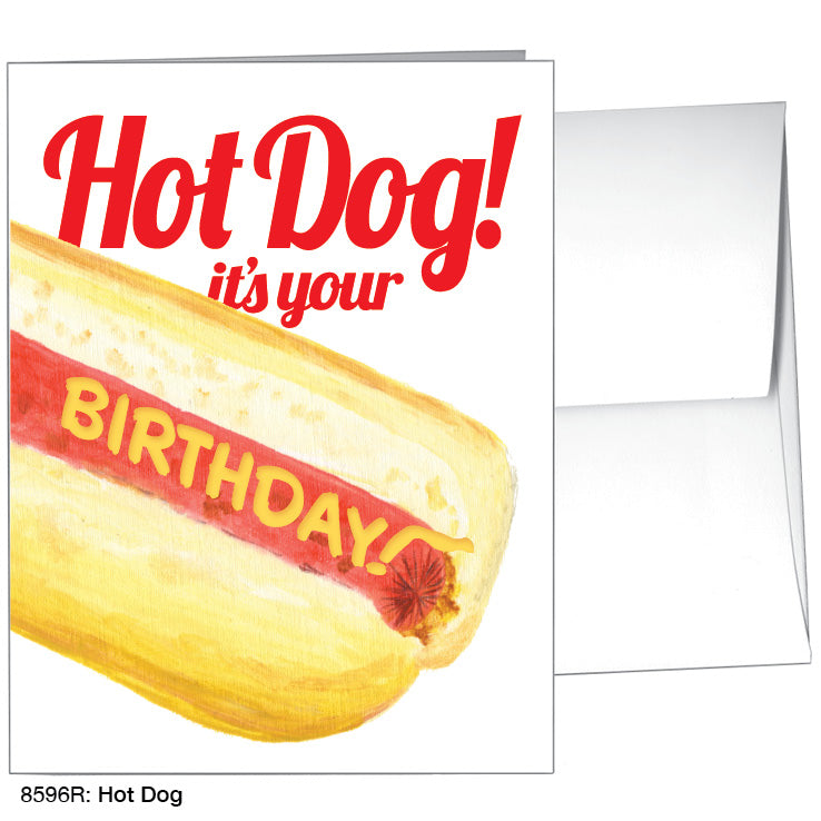 Hot Dog, Greeting Card (8596R)