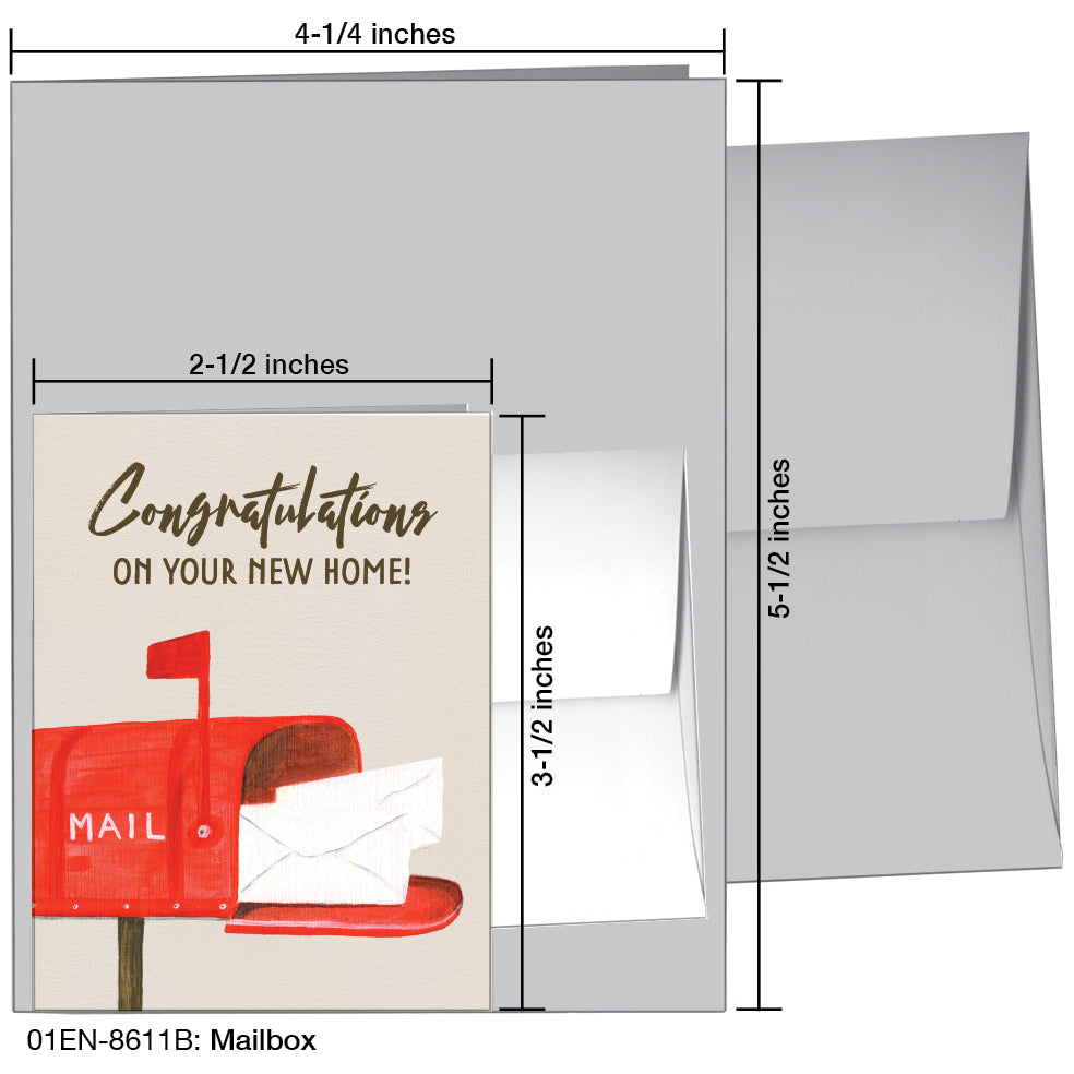 Mailbox, Greeting Card (8611B) - Arte House