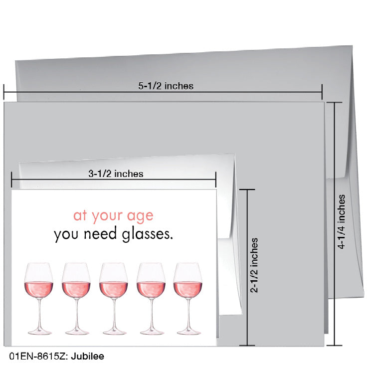 Jubilee, Greeting Card (8615Z) - Arte House