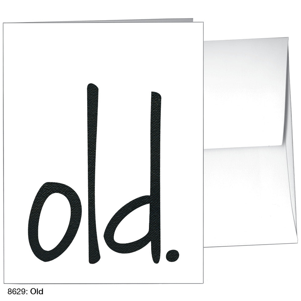 Old, Greeting Card (8629M)