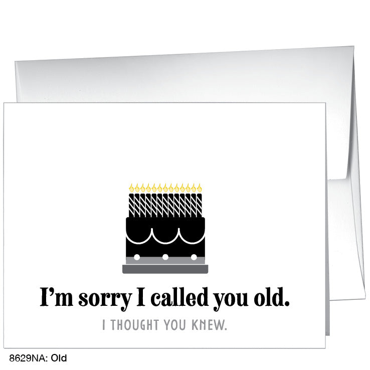 Old, Greeting Card (8629NA) - Arte House