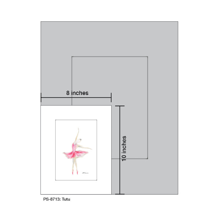 Tutu, Print (#8713C) - Arte House