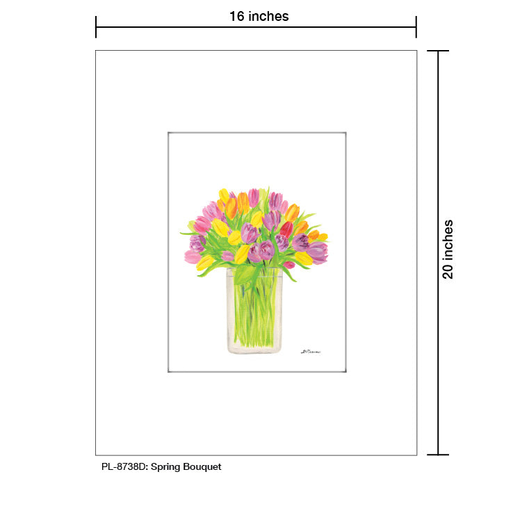 Spring Bouquet, Print (#8738D) - Arte House