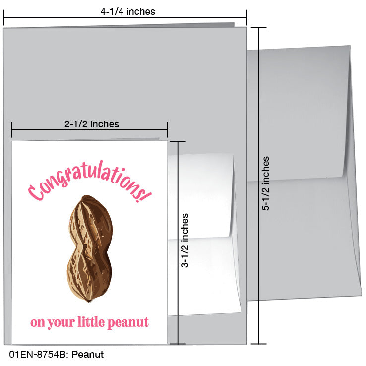 Peanut, Greeting Card (8754B) - Arte House