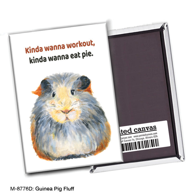 Guinea Pig Fluff, Magnet (M-8776D) - Arte House
