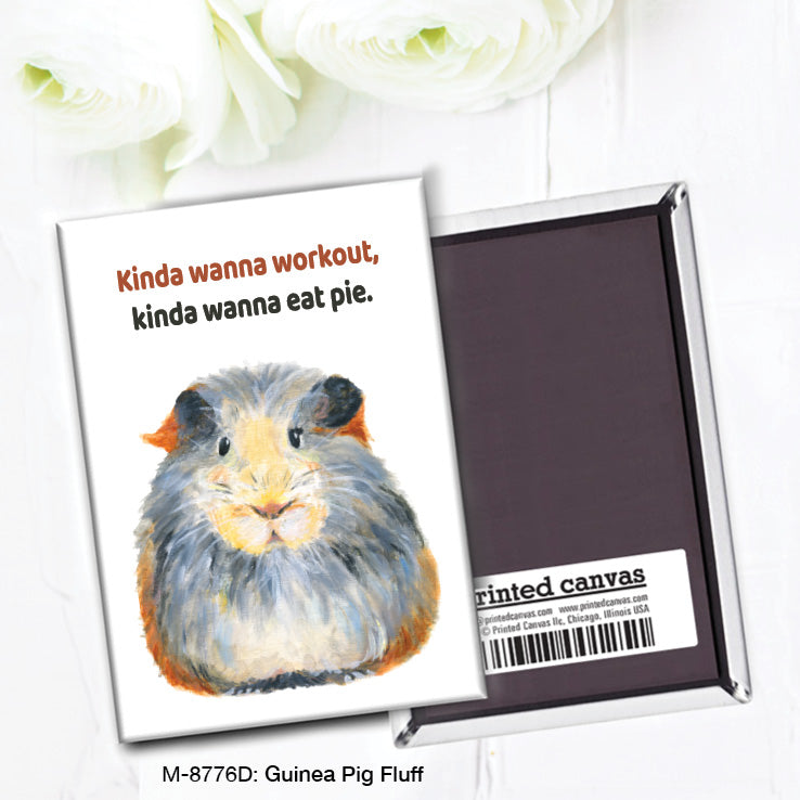 Guinea Pig Fluff, Magnet (M-8776D) - Arte House