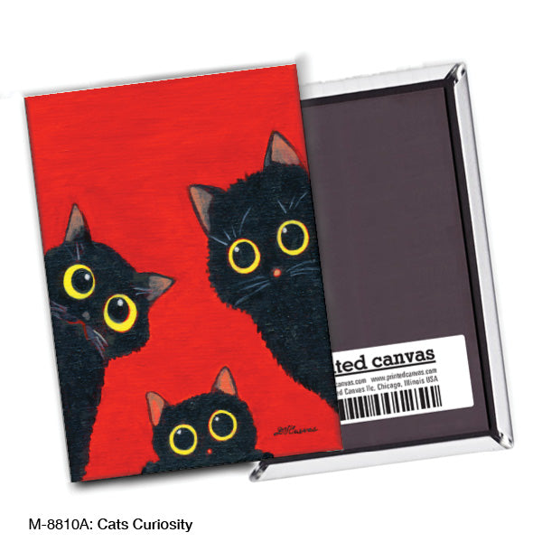 Cats Curiosity, Magnet (M-8810A) - Arte House