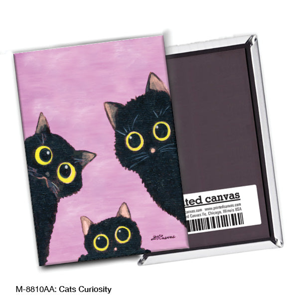Cats Curiosity, Magnet (M-8810AA) - Arte House