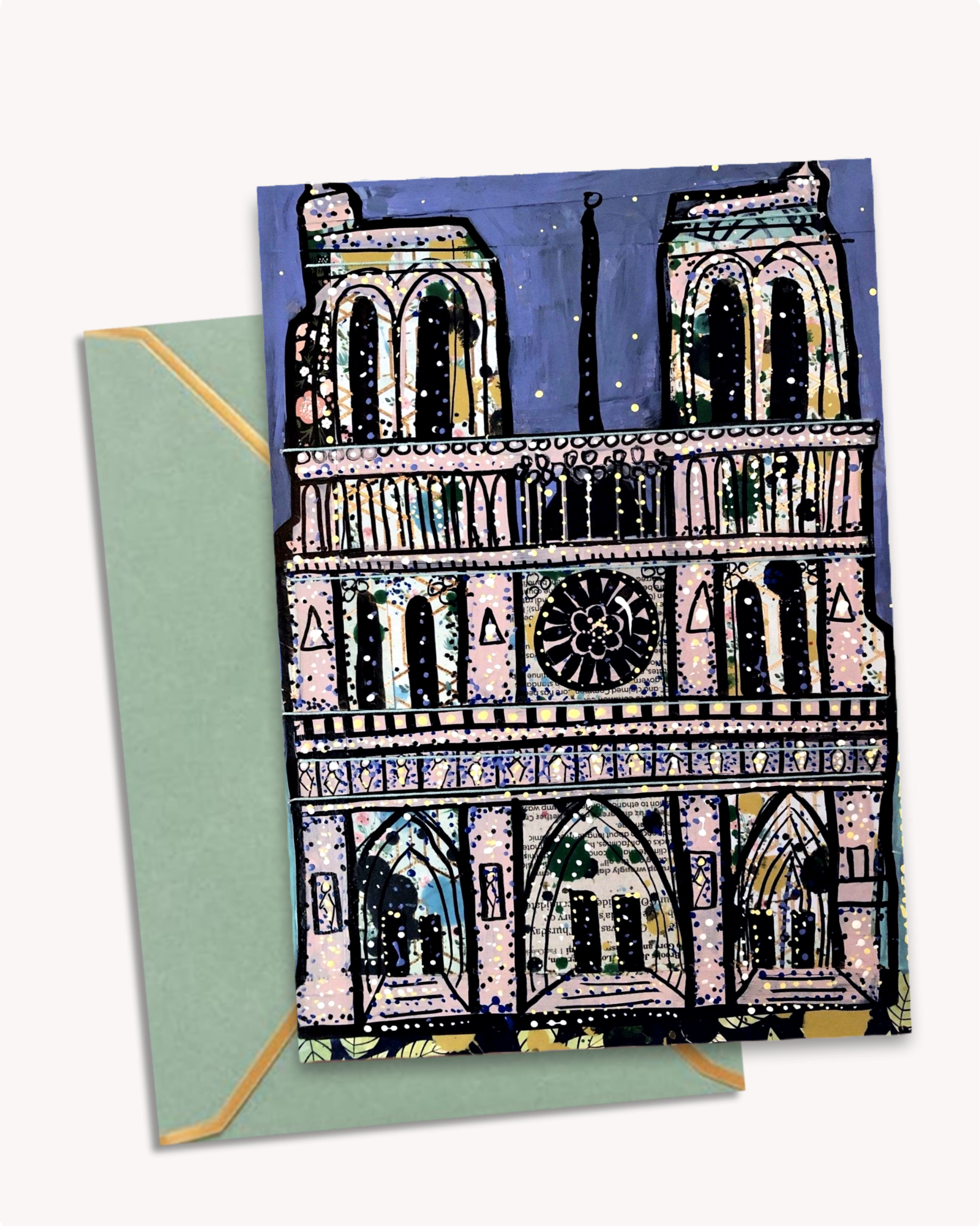Notre Dame - Greeting Card / Fine Art Print
