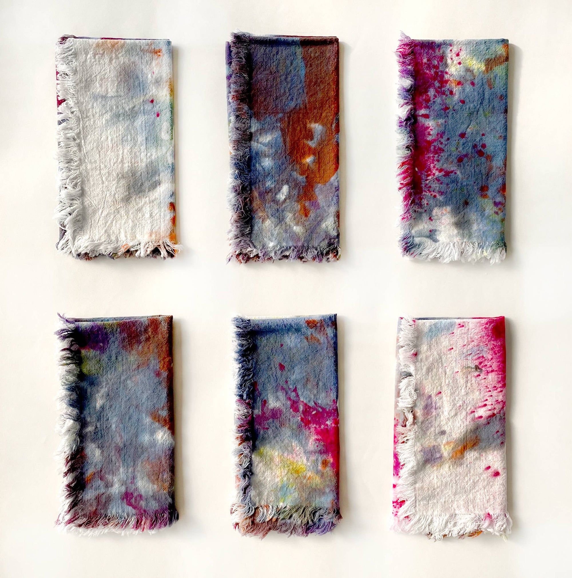 Painter's Hand-dyed Napkins
