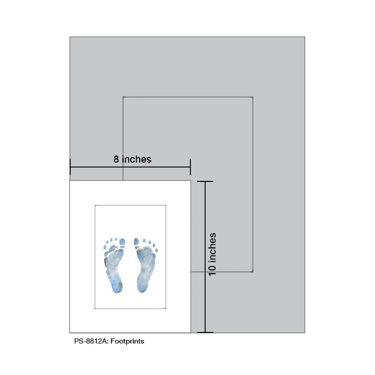 Footprints, Print (#8812A) - Arte House