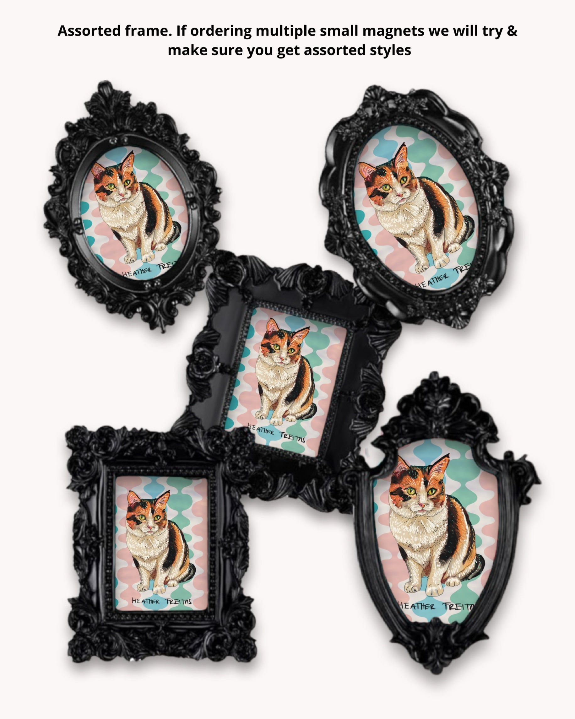 Ugly Duckling Framed Magnet ( Small ) - Arte House