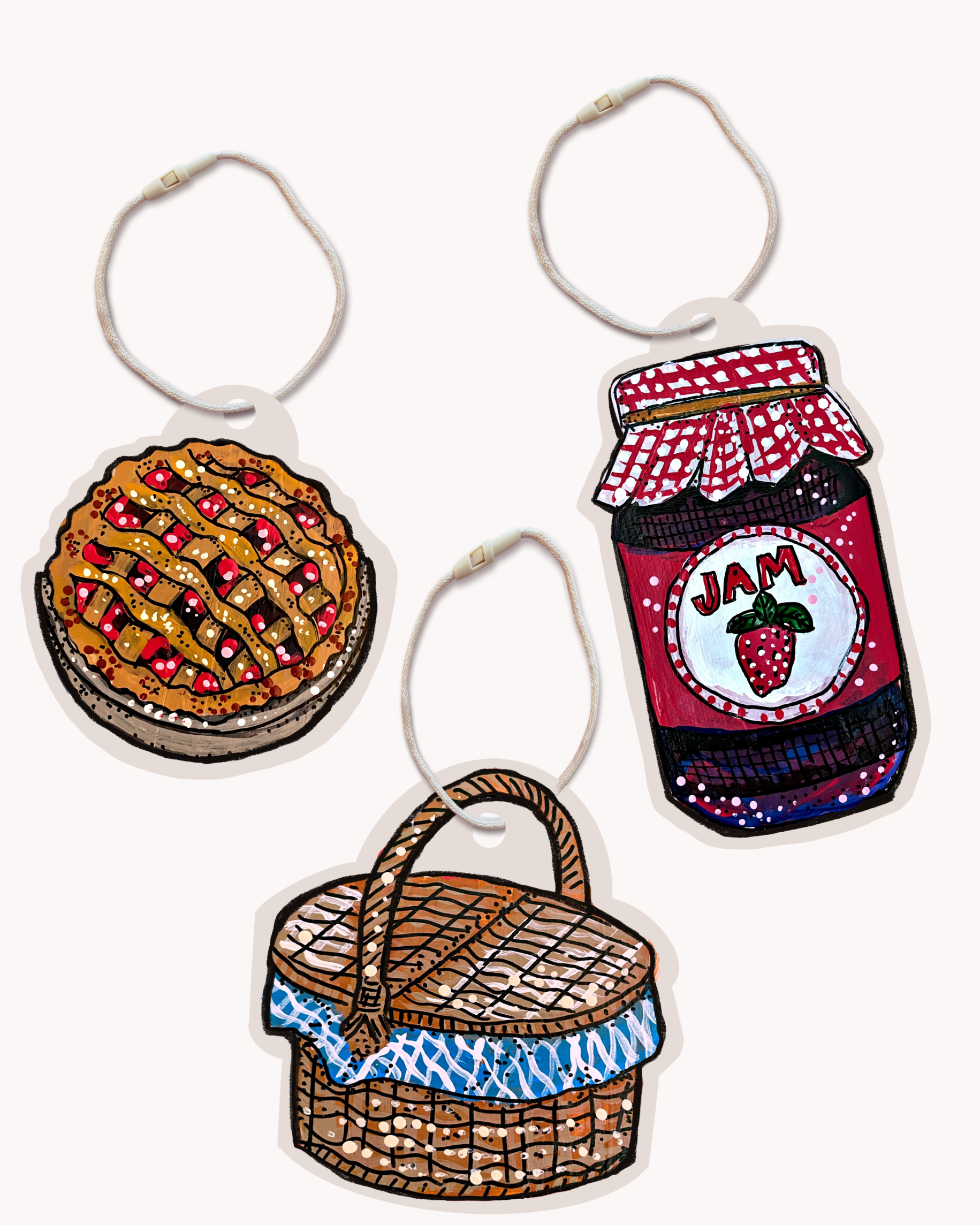 Picnic Gift Tags ( 6 pack )