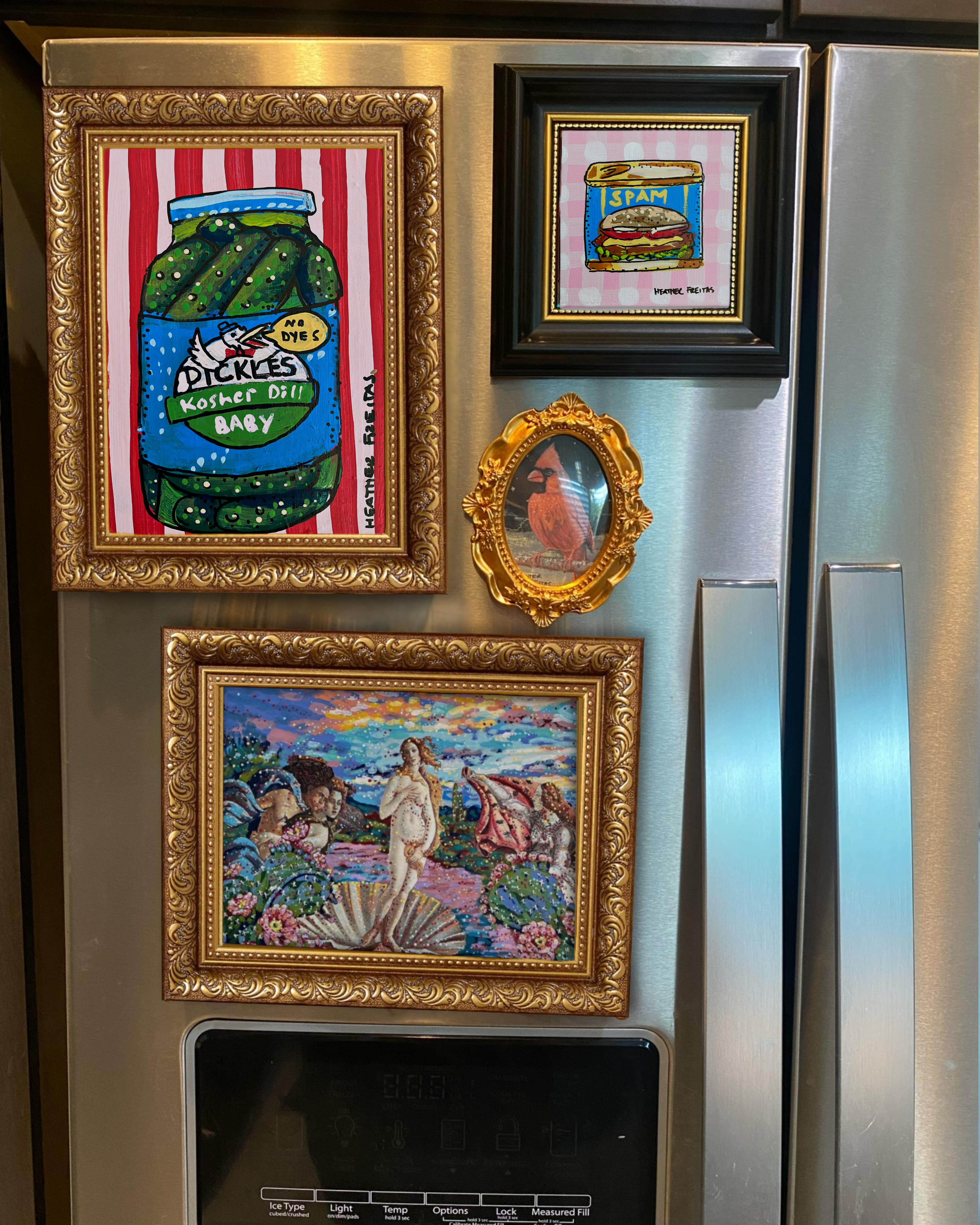 Pickles Fine Art Magnet ( Large )