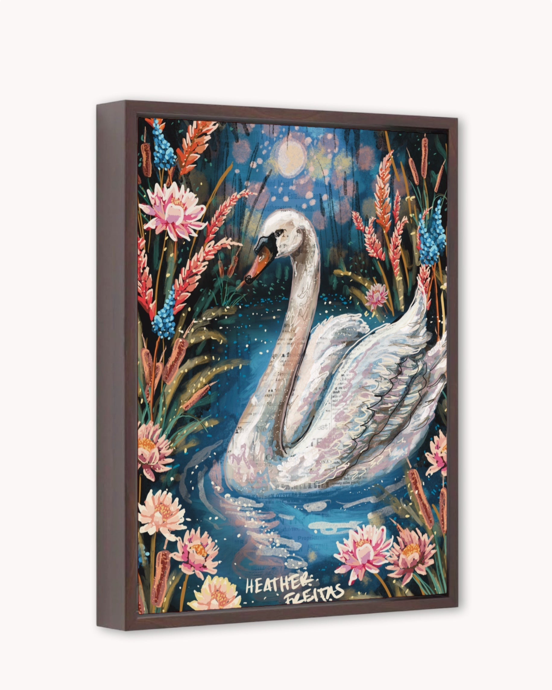 Serenity Swan Print - Arte House